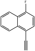 1-ethynyl-4-fluoronaphthalene Struktur