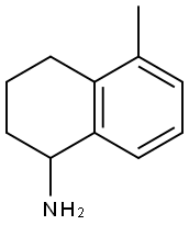 5-METHYL-1,2,3,4-TETRAHYDRONAPHTHALEN-1-AMINE Struktur