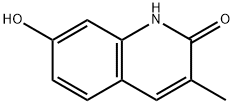 7-Hydroxy-3-Methylquinolin-2(1H)-one Struktur