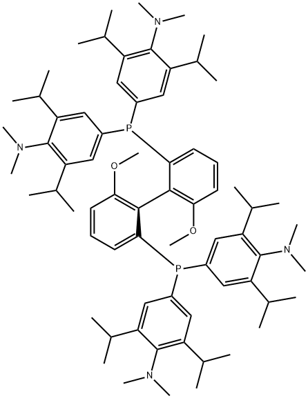 (S)-(+)-2,2'-Bis[di(3,5-di-i-propyl-4-dimethylaminophenyl)phosphino]-6,6'-dimethoxy-1,1'-biphenyl,min.97%