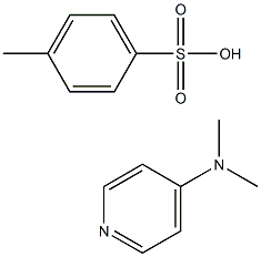 N,N-diMethylpyridin-4-aMine 4-Methylbenzenesulfonate Struktur