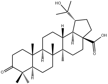 20-Hydroxy-3-oxo-28-lupaic acid Struktur