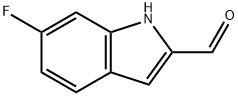 6-Fluoro-1H-indole-2-carbaldehyde Struktur