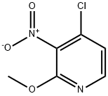 4-クロロ-2-メトキシ-3-ニトロピリジン 化學(xué)構(gòu)造式