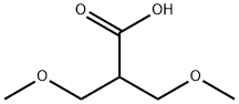 3-Methoxy-2-(MethoxyMethyl)propanoic acid Struktur