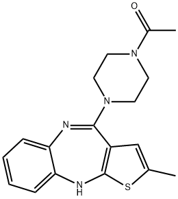 (E)-1-(4-(2-Methyl-10H-benzo[b]thieno[2,3-e][1,4]diazepin-4-yl)piperazin-1-yl)ethanone