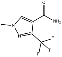 3-(Trifluoromethyl)-1-methyl-1H-pyrazole-4-carboxamide ,98% Struktur