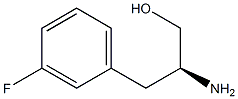 (S)-b-AMino-3-fluorobenzenepropanol Struktur