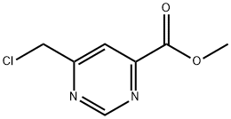 Methyl 6-(chloroMethyl)pyriMidine-4-carboxylate Struktur