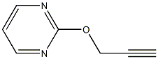 2-(prop-2-yn-1-yloxy)pyriMidine Struktur