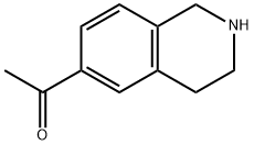 1-(1,2,3,4-Tetrahydroisoquinolin-6-yl)ethanone Struktur