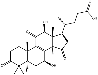 Lucidenic acid B Struktur