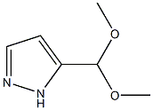 5-(DIMETHOXYMETHYL)-1H-PYRAZOLE Struktur