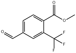 Methyl 4-forMyl-2-(trifluoroMethyl)benzoate Struktur