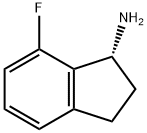 (1R)-7- FLUOROINDANYLAMINE Struktur