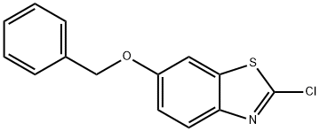 6-Benzyloxy-2-chloro-benzothiazole Struktur