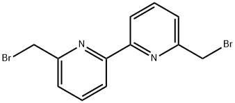 2-(broMoMethyl)-6-(6-(broMoMethyl)pyridin-2-yl)pyridine Struktur