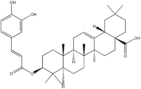 3-O-caffeoyloleanolic acid Struktur