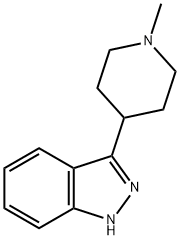 3-(1-Methyl-piperidin-4-yl)-1H-indazole Struktur