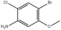 4-Bromo-2-chloro-5-methoxyaniline Struktur