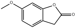 6-Methoxybenzofuran-2(3H)-one Struktur