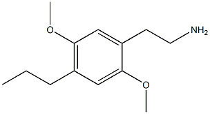 4-propyl-2,5-
diMethoxyphenethylaMine Struktur