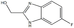 (6-fluoro-1H-benzo[d]iMidazol-2-yl)Methanol Struktur