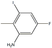 5-fluoro-3-iodo-2-Methylaniline Struktur