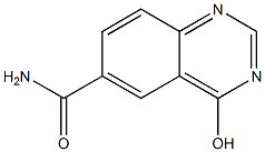 4-Hydroxy-quinazoline-6-carboxylic acid aMide Struktur