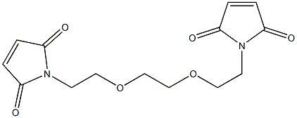 1,2-Bis(MaleiMidoethoxy)ethane Struktur