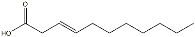 Undec-3-enoic acid Struktur