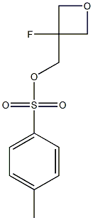 Toluene-4-sulfonic acid 3-fluoro-oxetan-3-ylMethyl ester Struktur