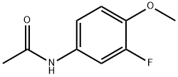 N-(3-fluoro-4-Methoxyphenyl)acetaMide Struktur