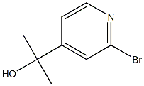 2-(2-BroMo-pyridin-4-yl)-propan-2-ol Struktur