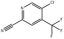 5-chloro-4-(trifluoroMethyl)picolinonitrile Struktur