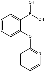 (2-(pyridin-2-yloxy)phenyl)boronic acid Struktur