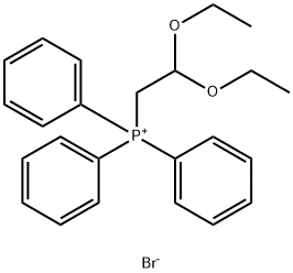 (2,2-diethoxyethyl)triphenylphosphoniuM broMide Struktur