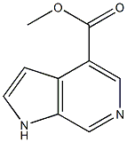 6-Azaindole-4-carboxylic acid Methyl ester Struktur