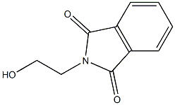 2-(2-hydroxyethyl)isoindoline-1,3-dione Struktur