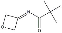 N-(oxetan-3-ylidene)pivalaMide Struktur