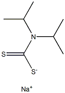 SODIUM DIISOPROPYLDITHIOCARBAMATE, tech-90 Struktur