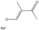 SodiuM 2-Methyl-3-oxobut-1-en-1-olate Struktur