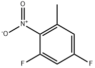 1,5-Difluoro-3-Methyl-2-nitrobenzene Struktur