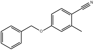 4-Benzyloxy-2-Methylbenzonitrile Struktur