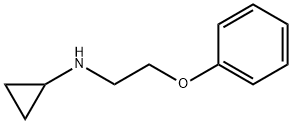 N-(2-phenoxyethyl)cyclopropanamine Struktur