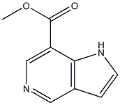 5-Azaindole-7-carboxylic acid Methyl ester Struktur