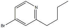 4-broMo-2-butylpyridine Struktur