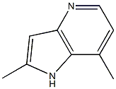 2,7-DiMethyl-4-azaindole Struktur