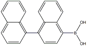 4-(1-Naphthyl)-1-Naphthylboronic acid Struktur