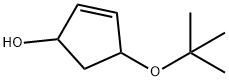 4-tert-butoxycyclopent-2-enol Struktur